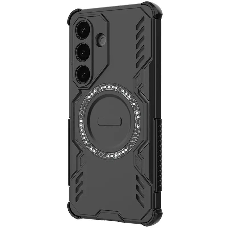 TPU+PC etui Techsuit ArmorMag do Samsung Galaxy S26, Czarny 2, TPU+PC