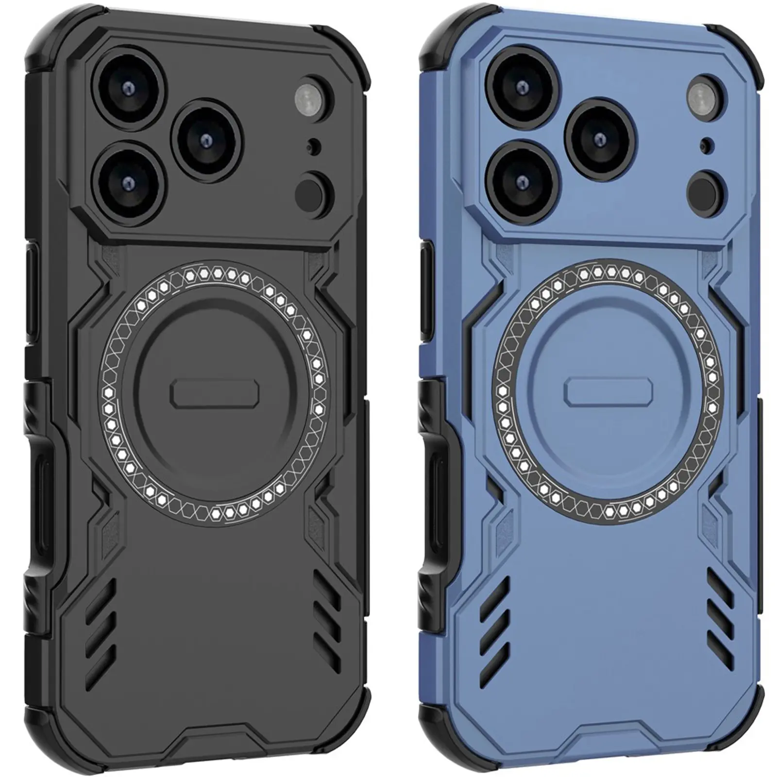 TPU+PC чехол Techsuit ArmorMag для Apple iPhone 18 Pro Max / 17 Pro Max (6.9"), TPU+PC