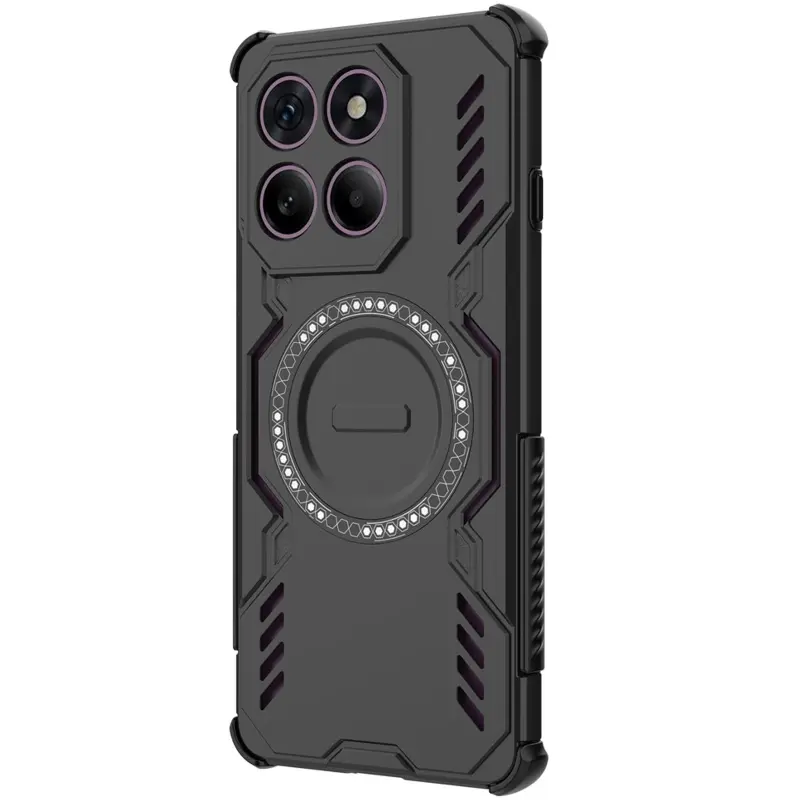 TPU+PC etui Techsuit ArmorMag do Motorola Edge 60 Pro, Czarny 1, TPU+PC