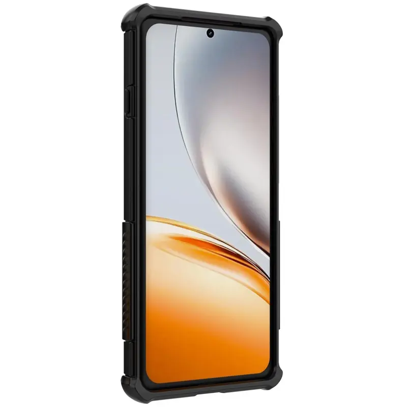 TPU+PC etui Techsuit ArmorMag do Motorola G86 Power, Czarny 2, TPU+PC