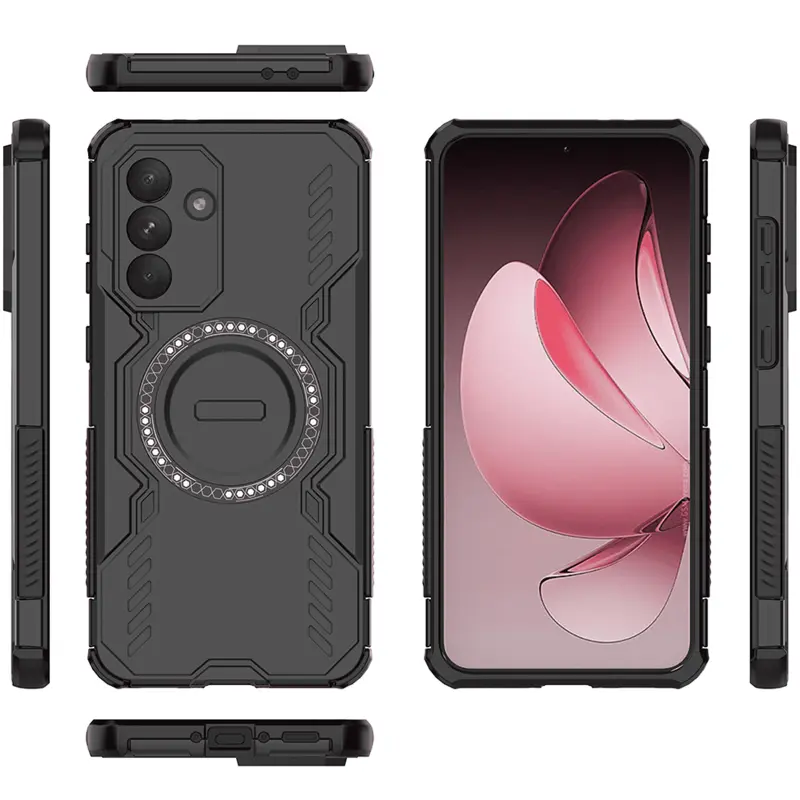TPU+PC etui Techsuit ArmorMag do Samsung Galaxy A27 5G, Czarny 4, TPU+PC