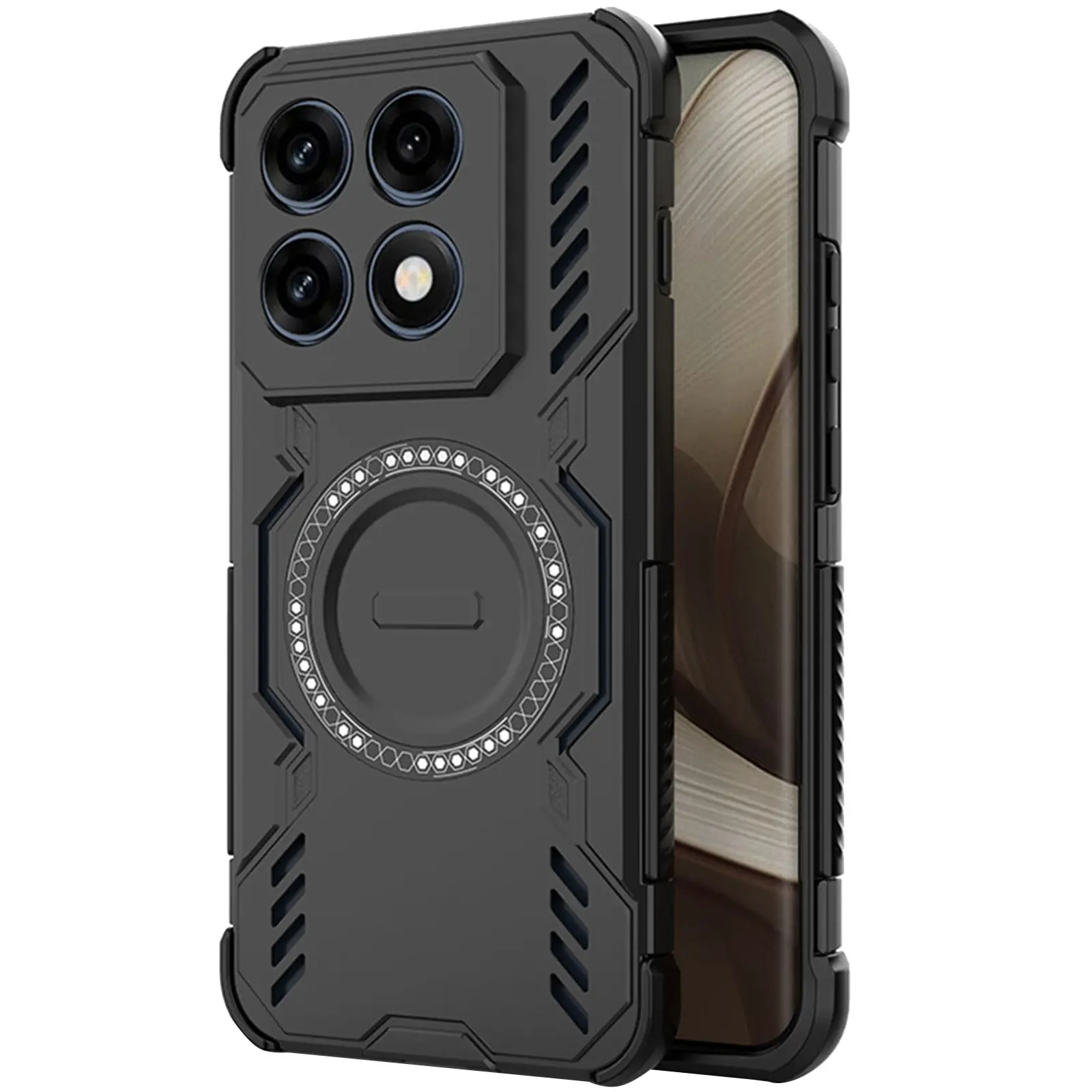 TPU+PC etui Techsuit ArmorMag do Motorola Edge 70 Pro, TPU+PC