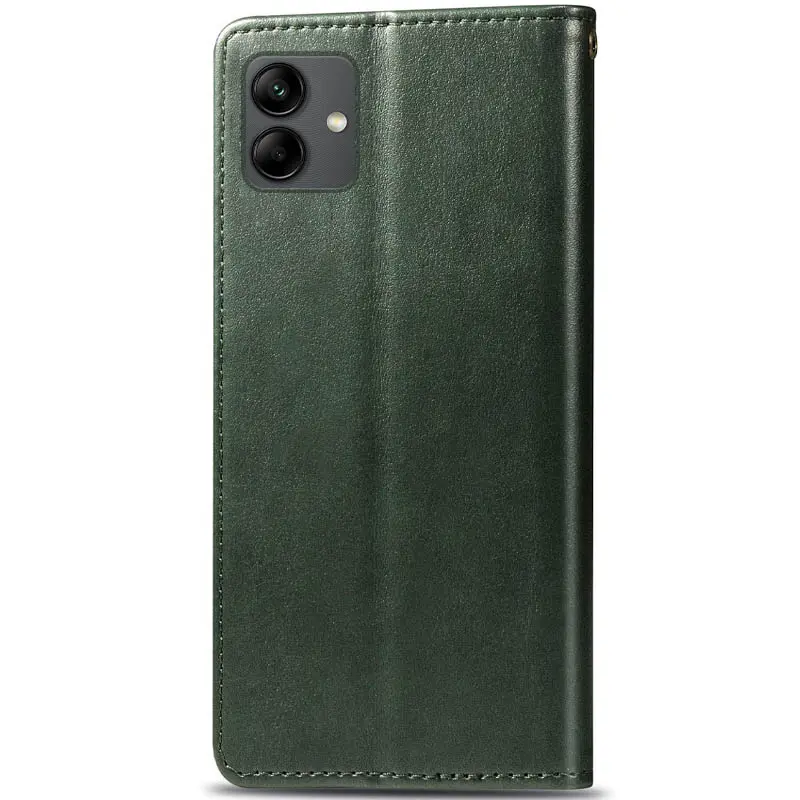 Skórzane etui książka Gallant (PU) do Samsung Galaxy A08 / A07 4G / A07s, Zielony 1, Sztuczna skóra