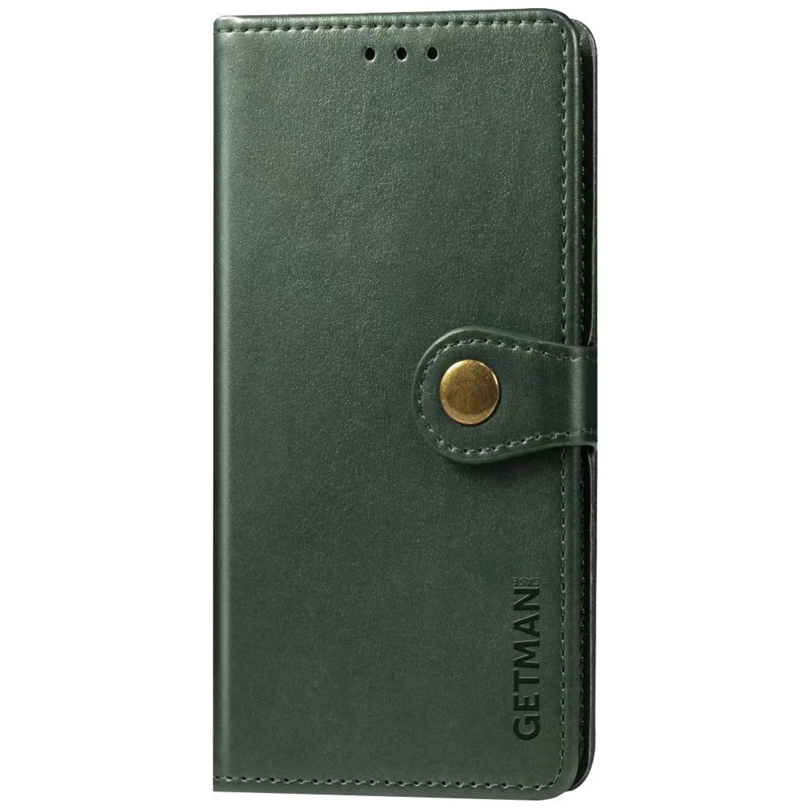 Skórzane etui książka Gallant (PU) do Samsung Galaxy A08 / A07 4G / A07s, Zielony, Sztuczna skóra