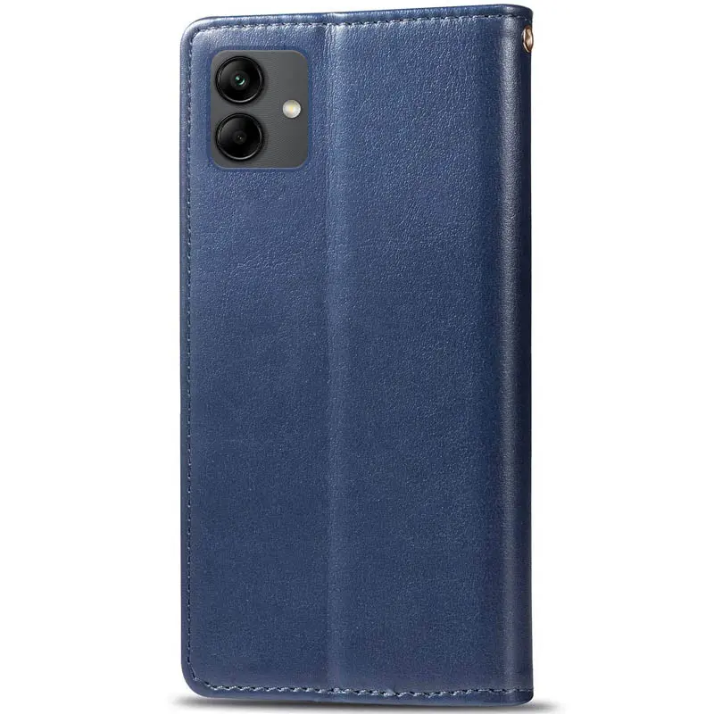 Skórzane etui książka Gallant (PU) do Samsung Galaxy A08 / A07 4G / A07s, Niebieski 1, Sztuczna skóra