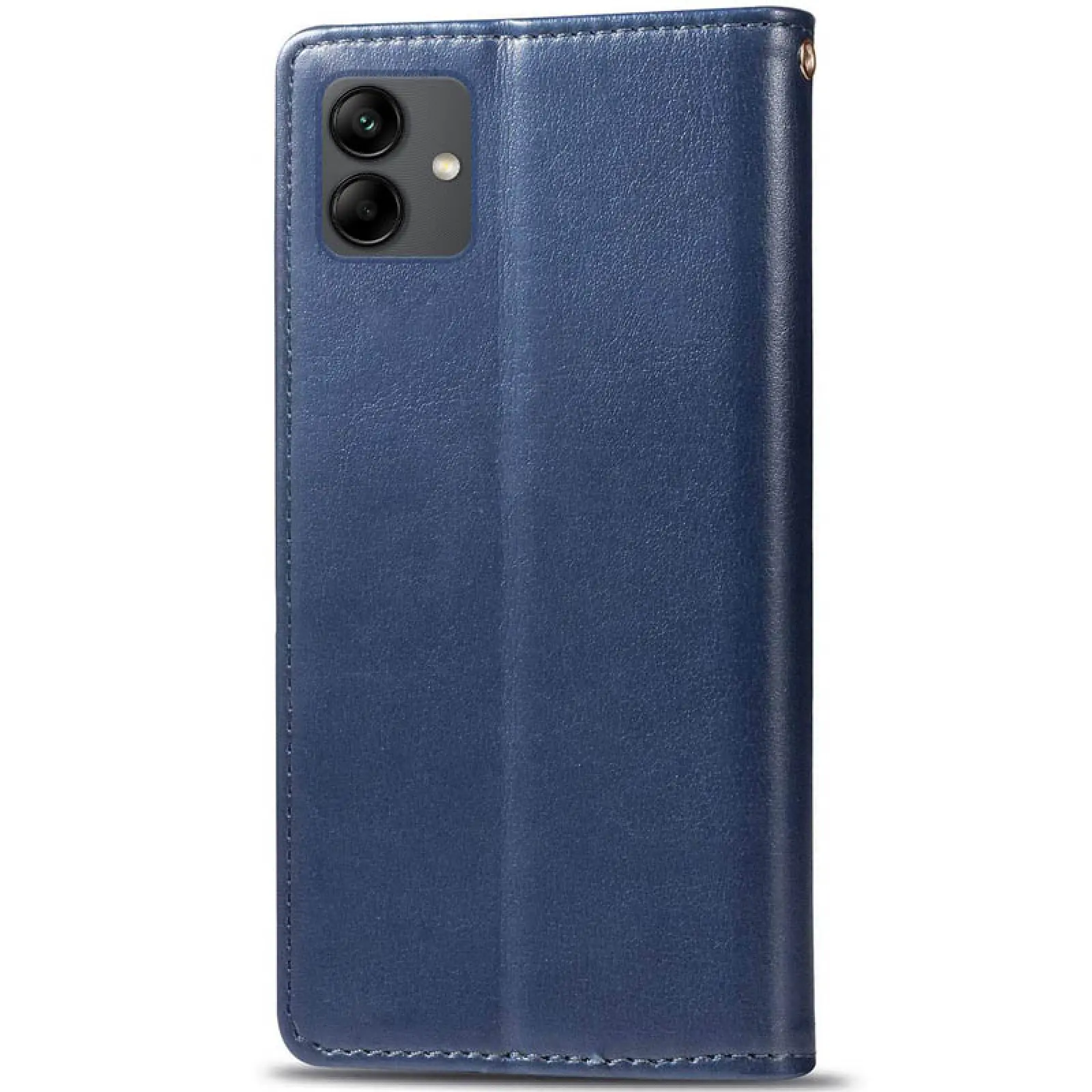 Skórzane etui książka Gallant (PU) do Samsung Galaxy A08 / A07 4G / A07s, Niebieski 1, Sztuczna skóra