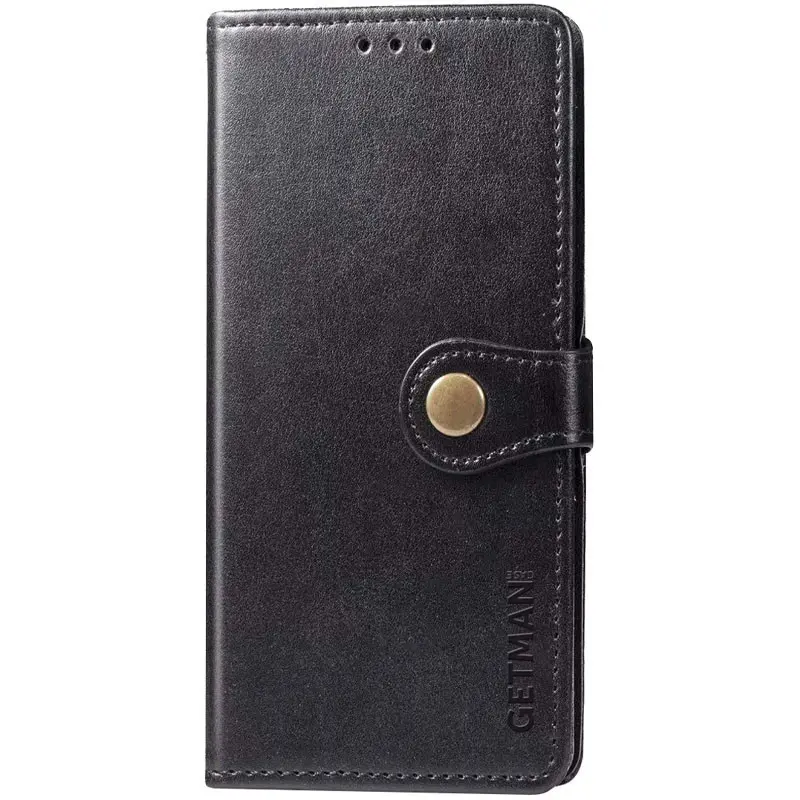 Skórzane etui książka Gallant (PU) do Samsung Galaxy A08 / A07 4G / A07s, Czarny, Sztuczna skóra