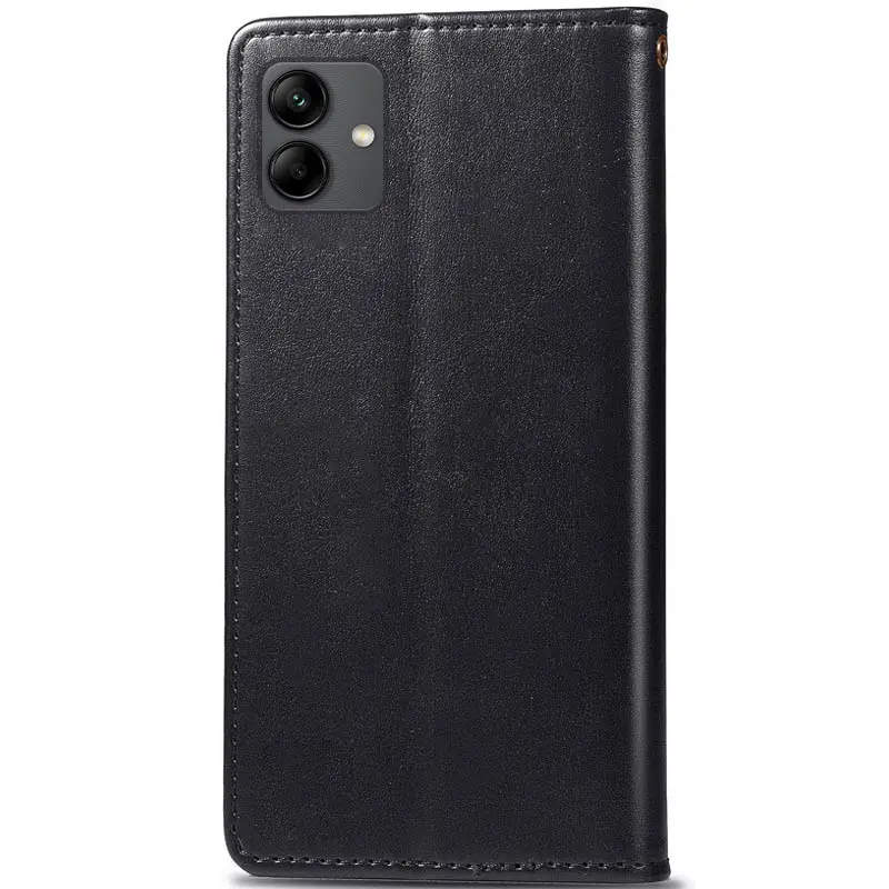 Skórzane etui książka Gallant (PU) do Samsung Galaxy A08 / A07 4G / A07s, Czarny 1, Sztuczna skóra