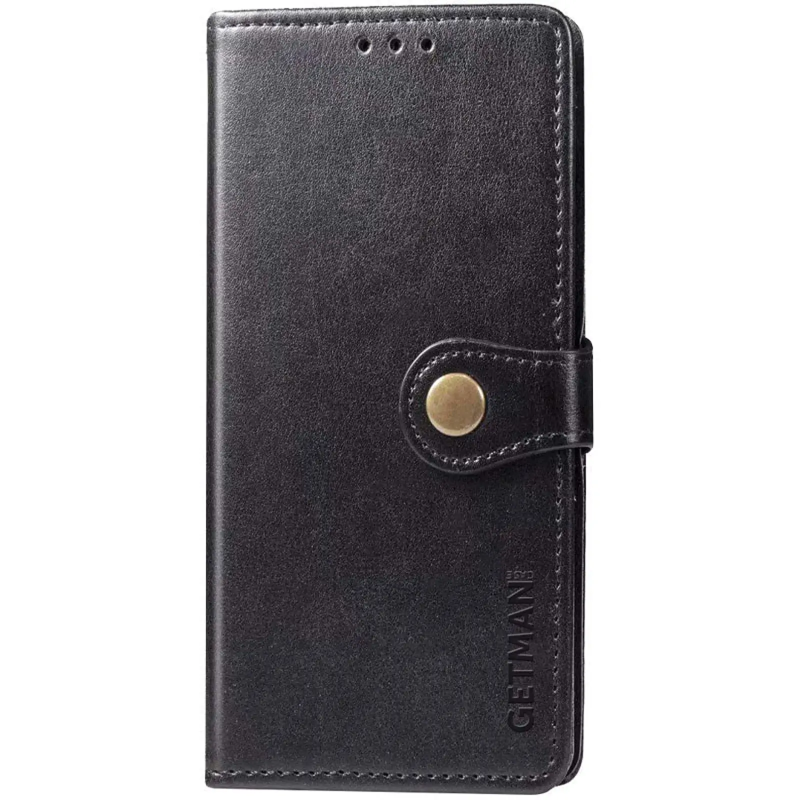 Skórzane etui książka Gallant (PU) do Samsung Galaxy A08 / A07 4G / A07s, Czarny, Sztuczna skóra