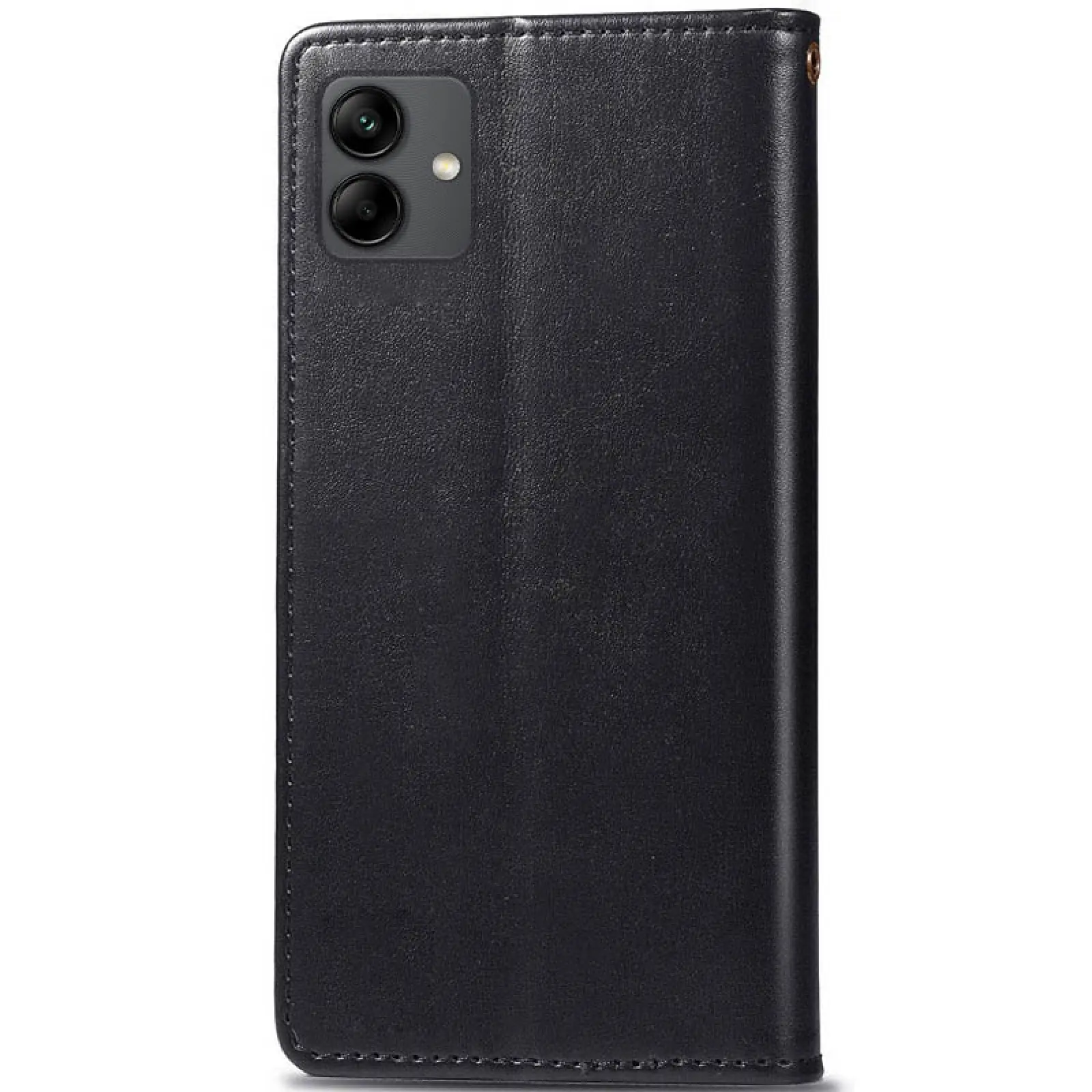 Skórzane etui książka Gallant (PU) do Samsung Galaxy A08 / A07 4G / A07s, Czarny 1, Sztuczna skóra