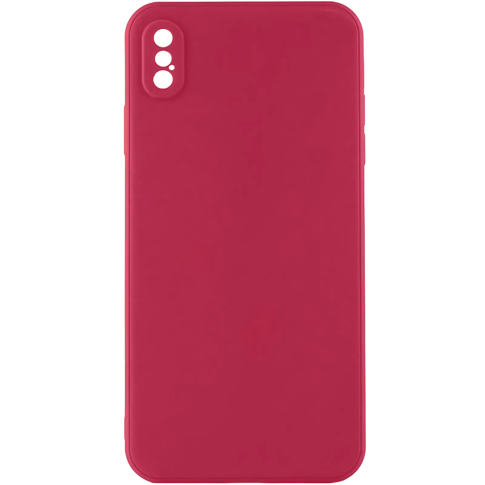 Etui TPU Candy Full Camera do Apple iPhone X / XS (5.8"), Bordeaux / Burgundy, TPU