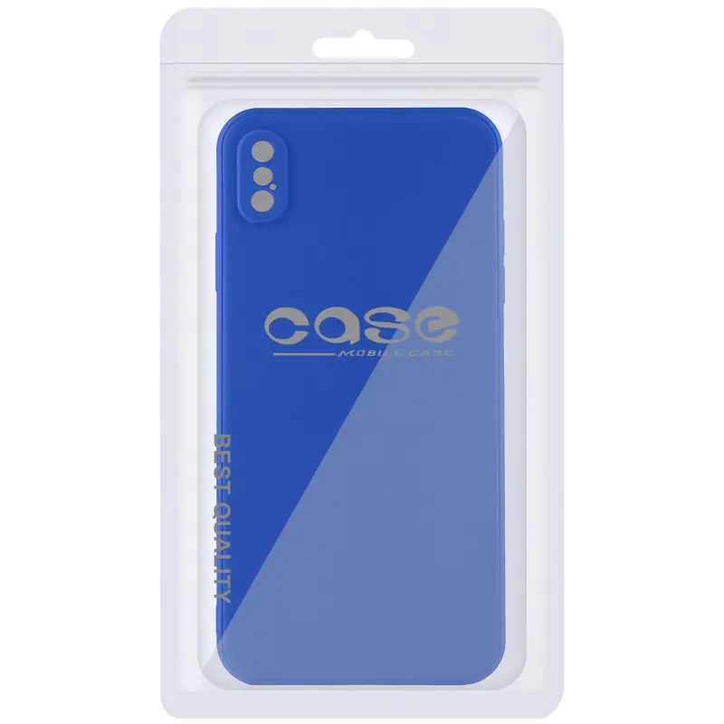 Etui TPU Candy Full Camera do Apple iPhone X / XS (5.8"), Dark Blue 1, TPU