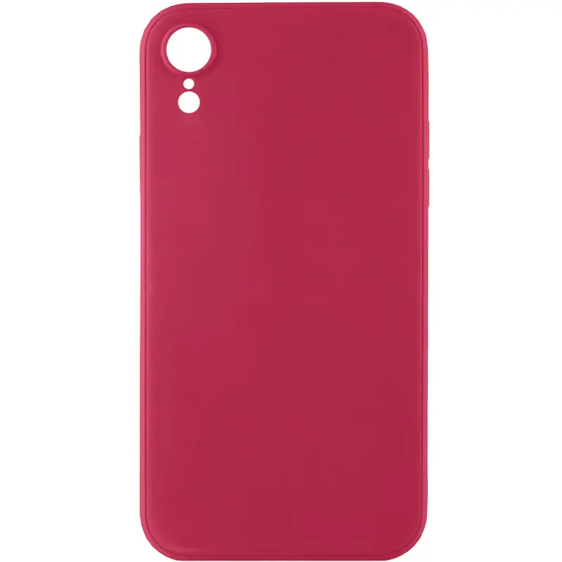 Etui TPU Candy Full Camera do Apple iPhone XR (6.1"), Bordeaux / Burgundy, TPU