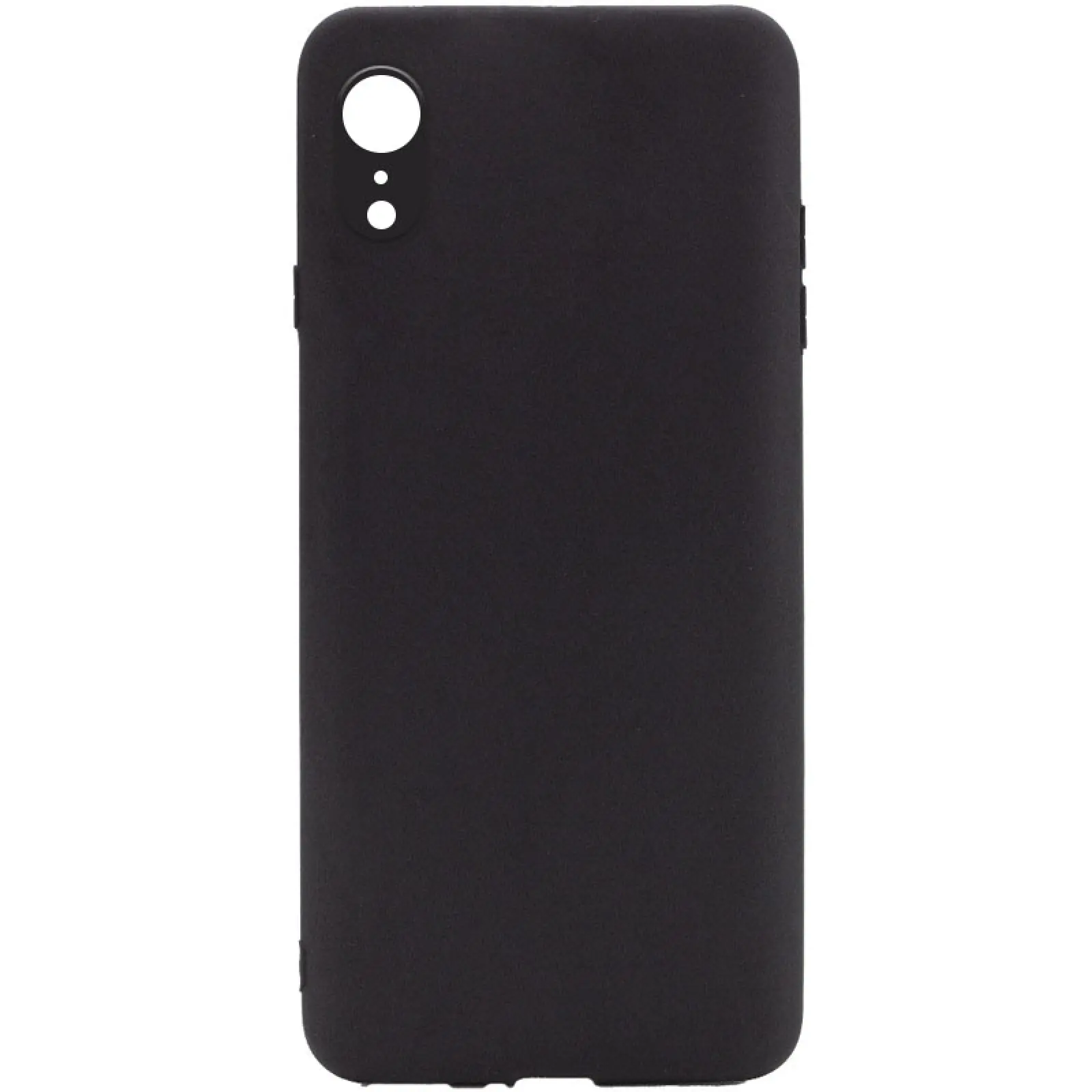 Etui TPU Candy Full Camera do Apple iPhone XR (6.1"), Czarny / Black, TPU