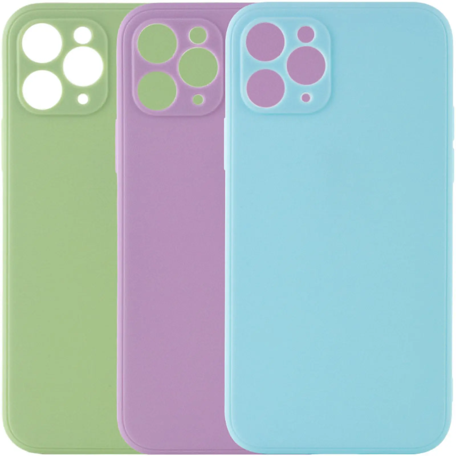 Силіконовий чохол Candy Full Camera для Apple iPhone 11 Pro Max (6.5"), TPU