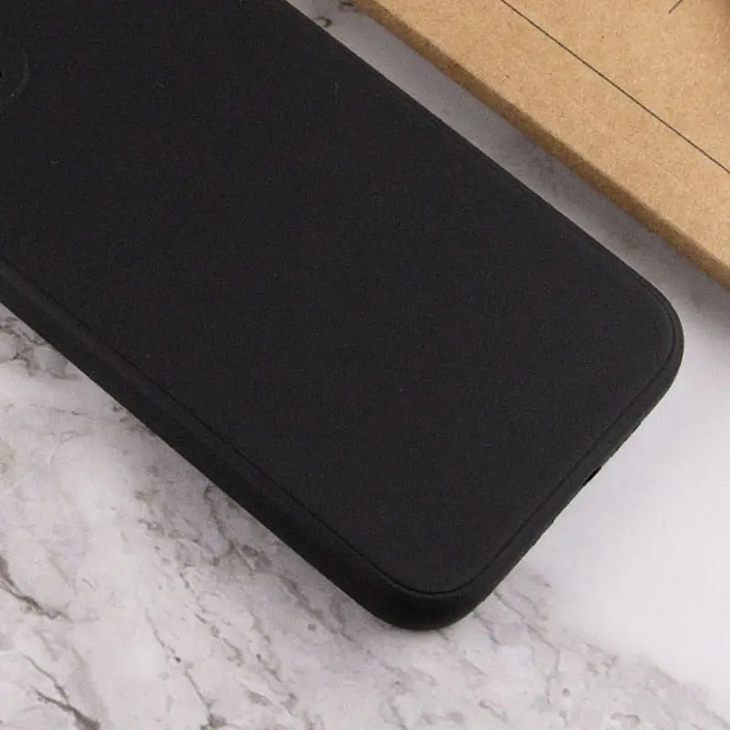 Силіконовий чохол Candy Full Camera для Apple iPhone 12 (6.1"), Чорний / Black 2, TPU