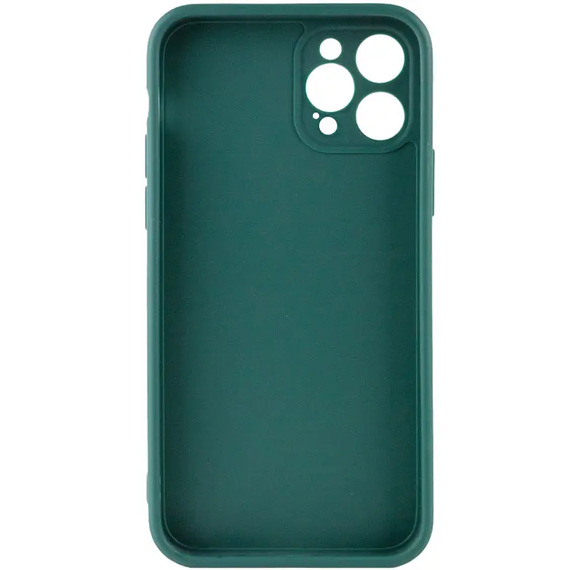 Etui TPU Candy Full Camera do Apple iPhone 12 Pro (6.1"), Zielony / Dark green 1, TPU