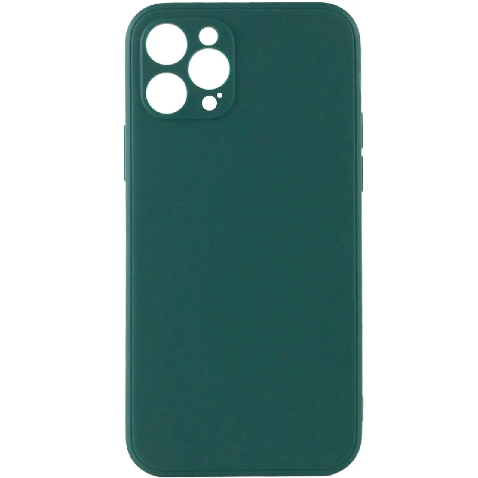 Etui TPU Candy Full Camera do Apple iPhone 12 Pro Max (6.7"), Zielony / Dark green, TPU