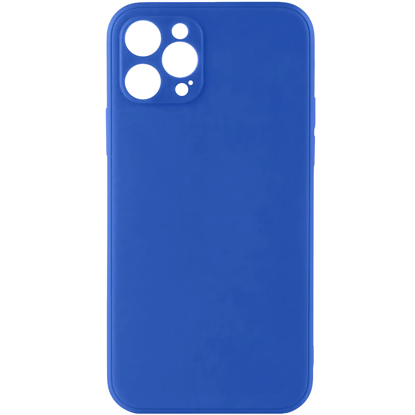 Etui TPU Candy Full Camera do Apple iPhone 12 Pro Max (6.7"), Niebieski / Dark Blue, TPU