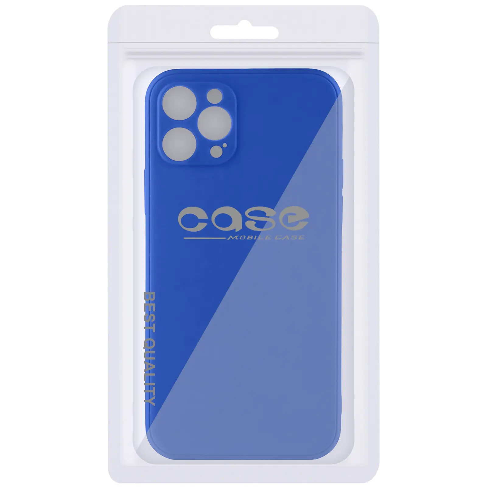 Etui TPU Candy Full Camera do Apple iPhone 13 Pro (6.1"), Niebieski / Dark Blue 1, TPU