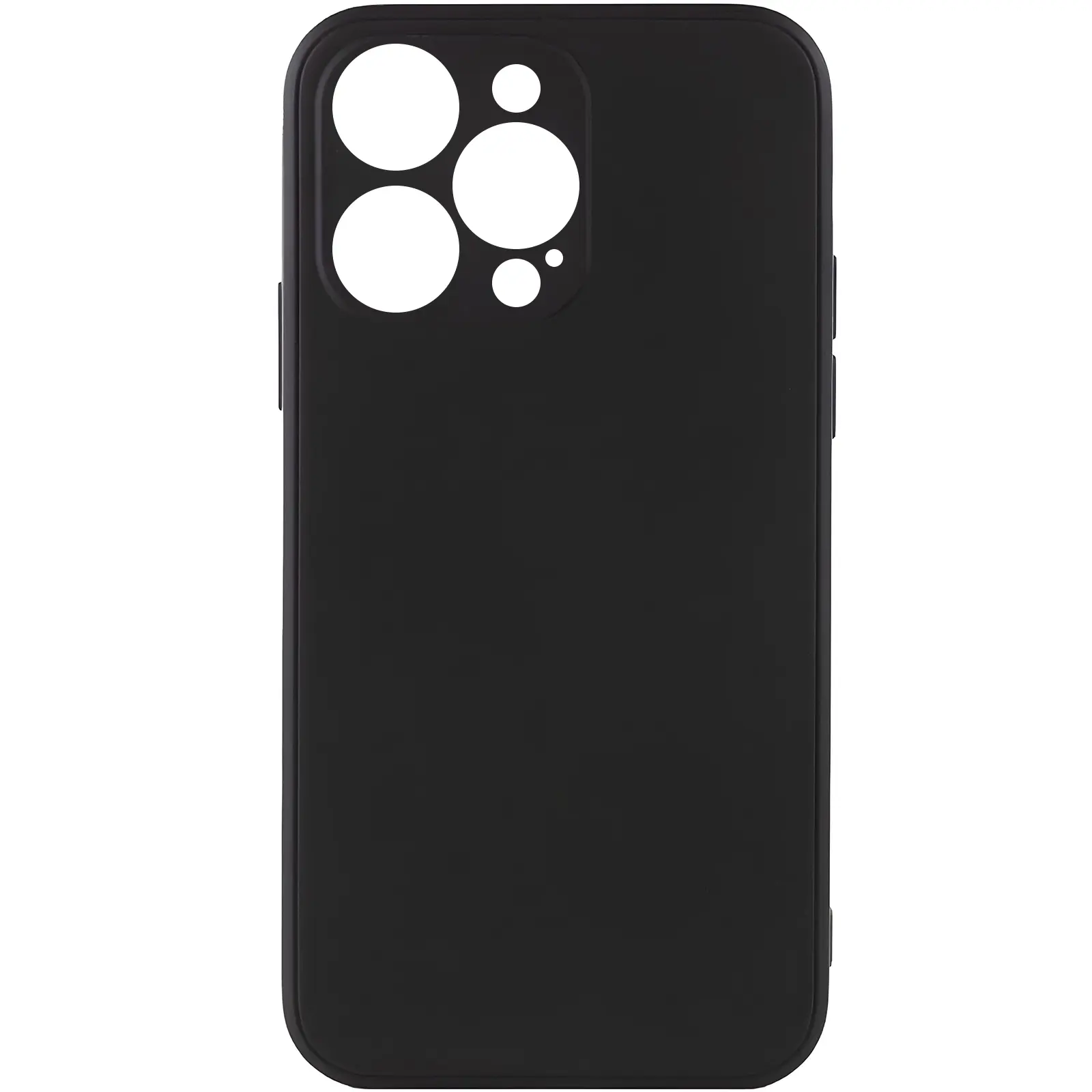 Etui TPU Candy Full Camera do Apple iPhone 13 Pro (6.1"), Czarny / Black, TPU