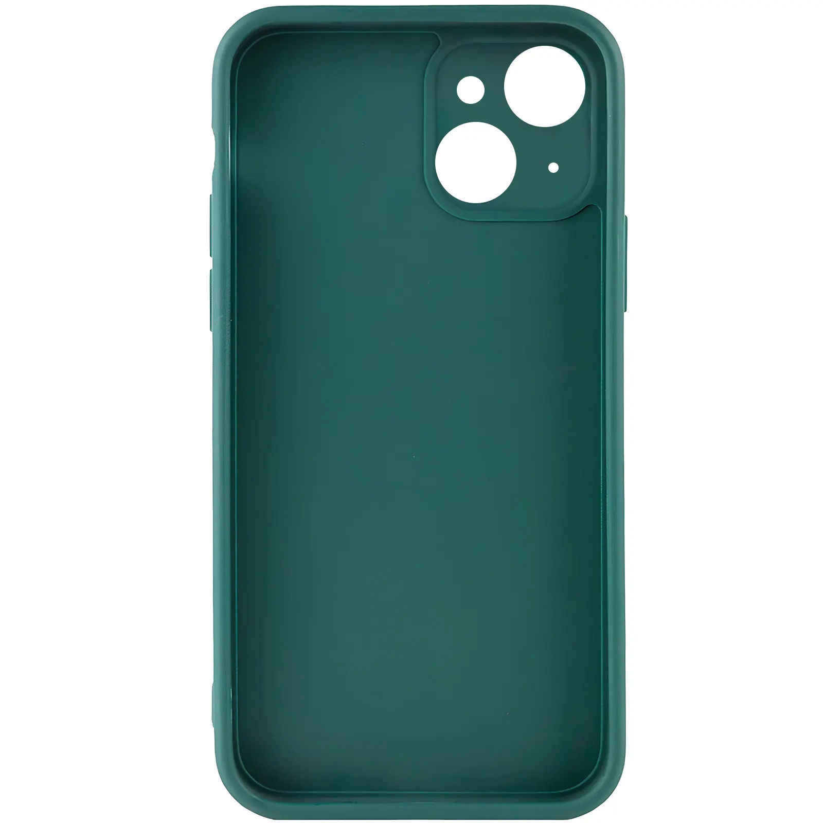 Силіконовий чохол Candy Full Camera для Apple iPhone 13 (6.1"), Зелений / Dark green 1, TPU