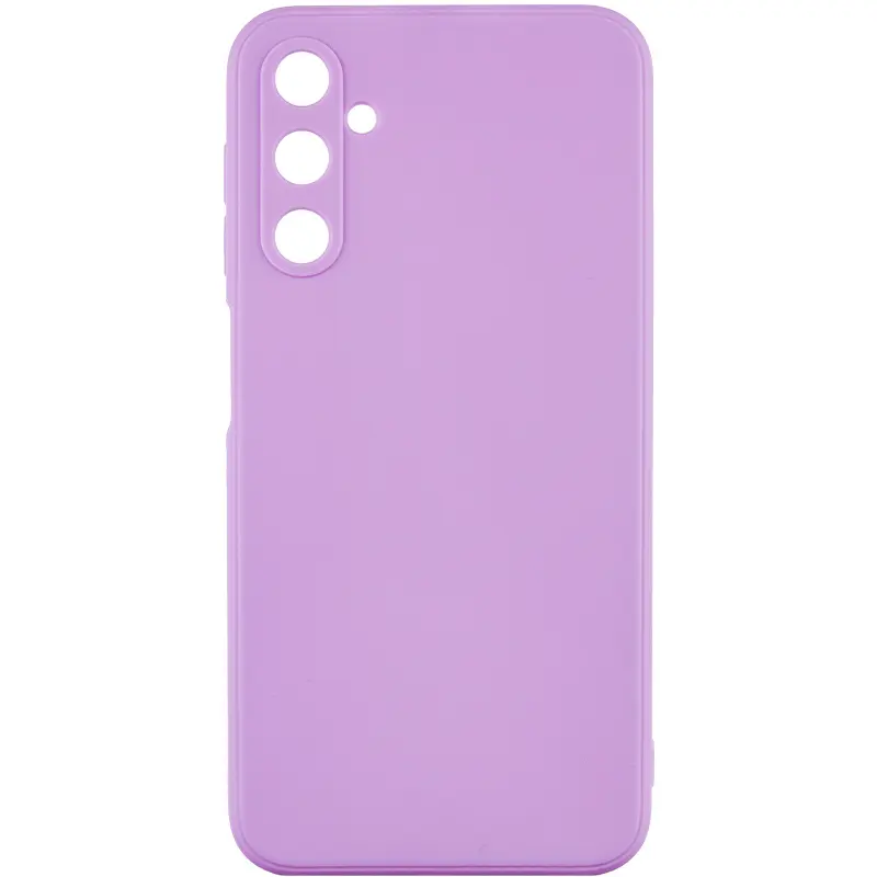 Силіконовий чохол Candy Full Camera для Samsung Galaxy A34 5G, Сливовий / Purple, TPU