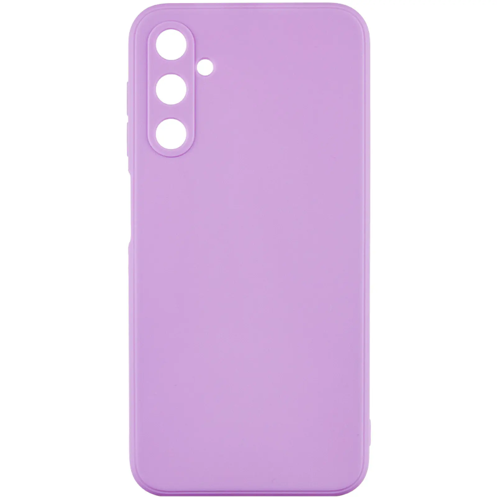 Силіконовий чохол Candy Full Camera для Samsung Galaxy A34 5G, Сливовий / Purple, TPU