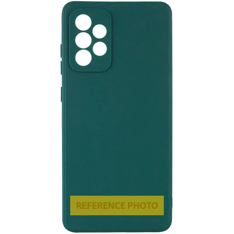 Etui TPU Candy Full Camera do Xiaomi Redmi Note 12 4G, Zielony / Dark green, TPU