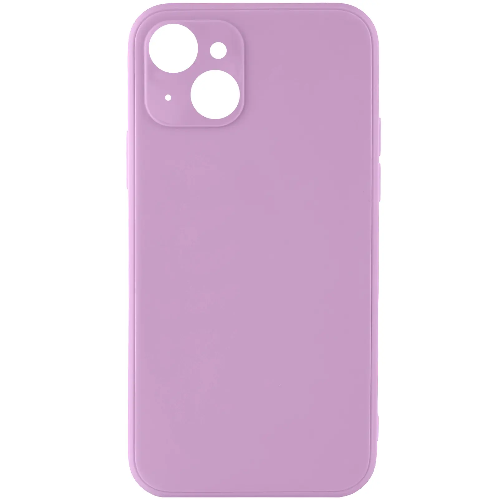 Силіконовий чохол Candy Full Camera для Apple iPhone 15 (6.1"), Сливовий / Purple, TPU