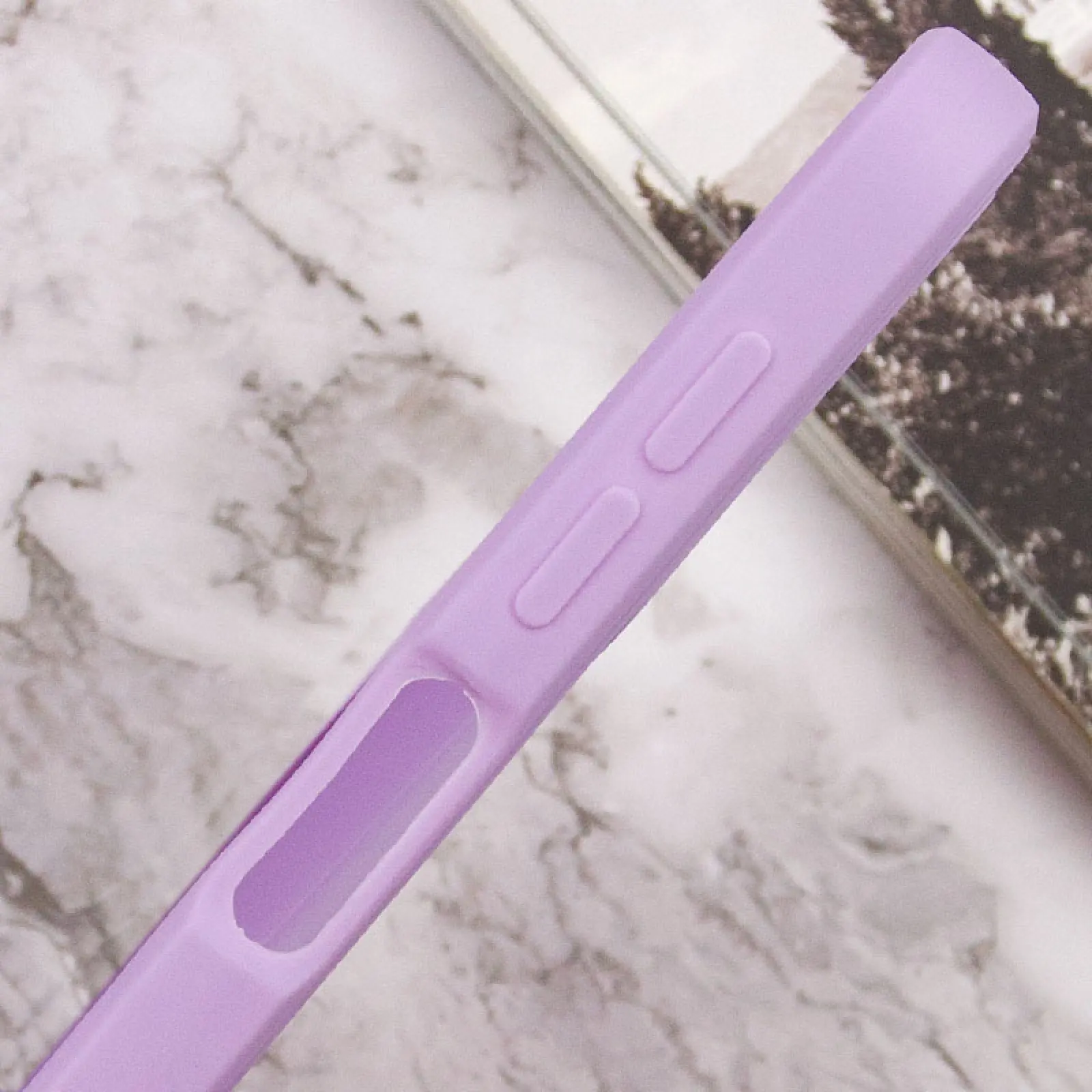 Силіконовий чохол Candy Full Camera для Samsung Galaxy A25 5G, Сливовий / Purple 3, TPU