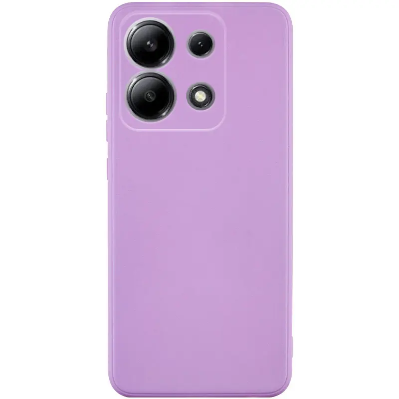 Case TPU Candy Full Camera for Xiaomi Redmi Note 13 Pro 4G / Poco M6 Pro 4G / Note 14S, Plum / Purple, TPU