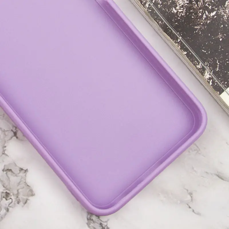 Силіконовий чохол Candy Full Camera для Samsung Galaxy A55, Сливовий / Purple 2, TPU