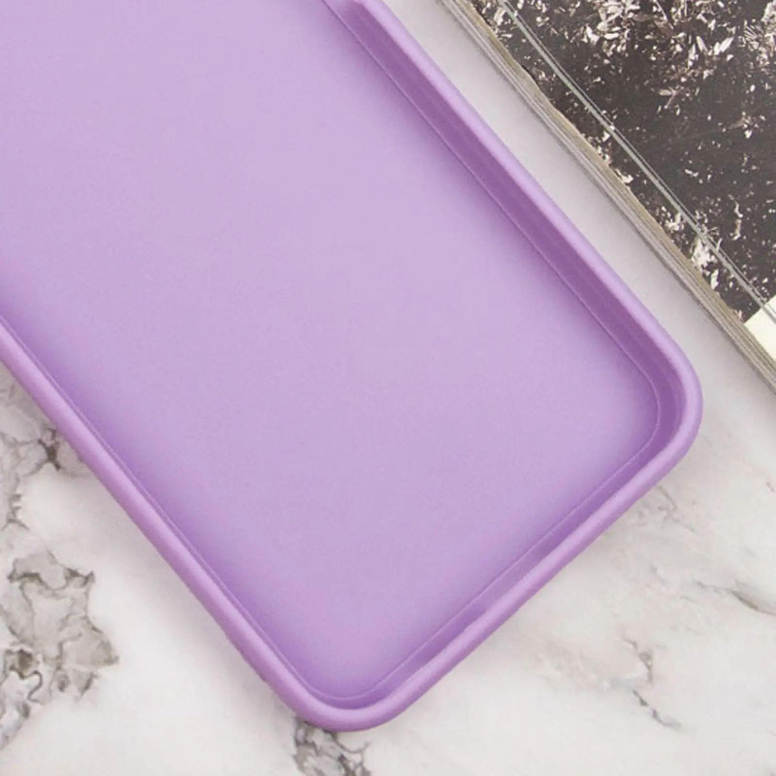 Силіконовий чохол Candy Full Camera для Samsung Galaxy A55, Сливовий / Purple 2, TPU