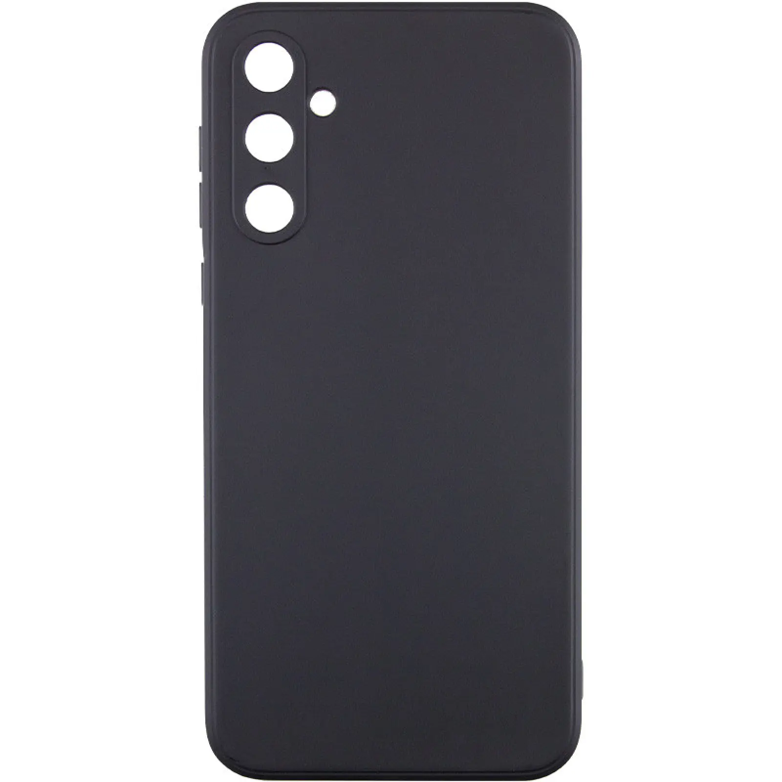 Силіконовий чохол Candy Full Camera для Samsung Galaxy A55, Чорний / Black, TPU