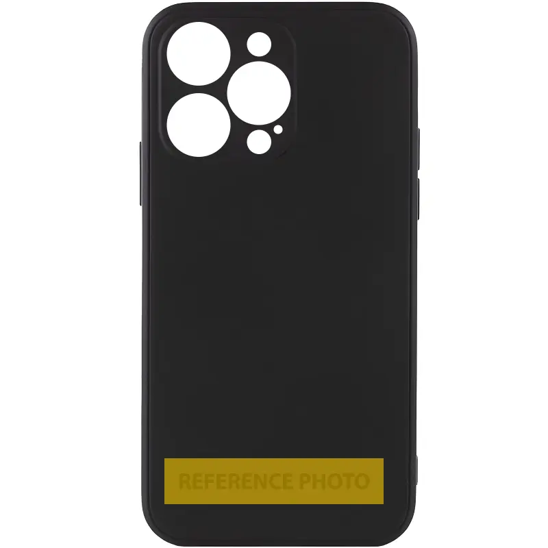 Etui TPU Candy Full Camera do Apple iPhone 16 Plus (6.7"), Czarny / Black, TPU