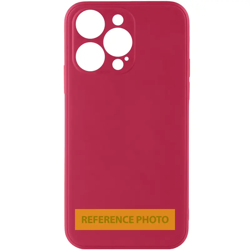 Etui TPU Candy Full Camera do Apple iPhone 17 Pro (6.3"), Bordeaux / Burgundy, TPU