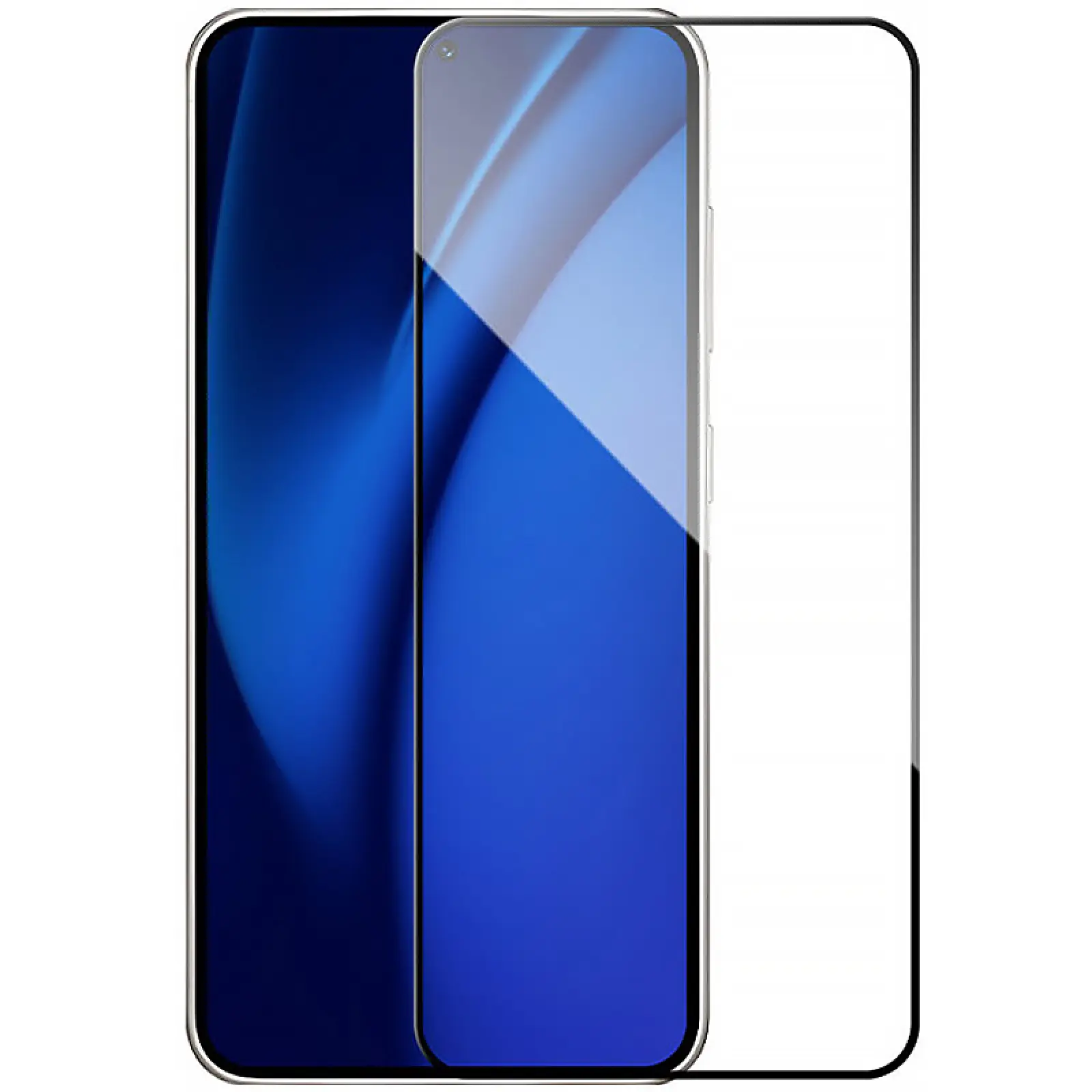 Захисне 2.5D скло Blueo Full Cover HD для Samsung Galaxy S26, Чорний 4, Загартоване скло