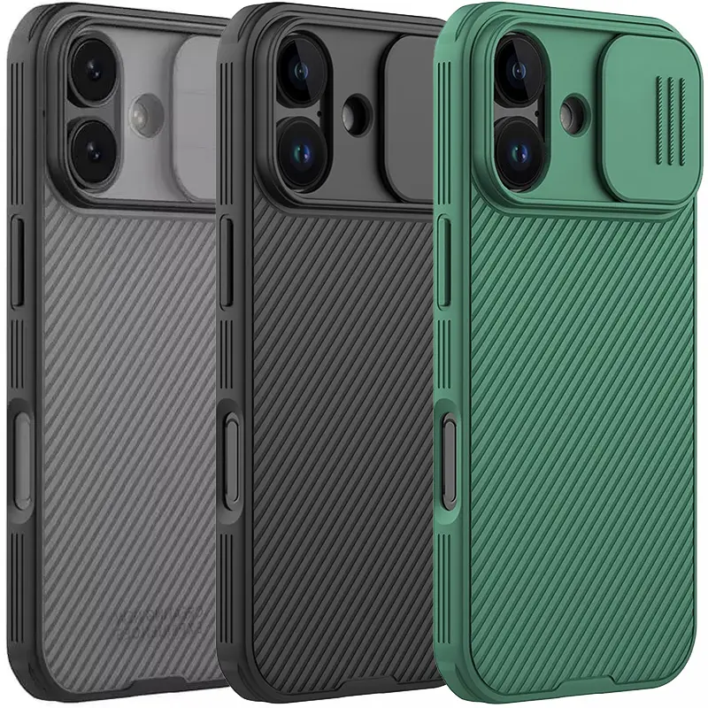 Węgiel nakładka Nillkin CamShield Pro do Apple iPhone 17 (6.3"), Plastikowy