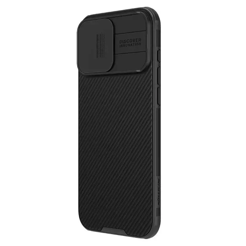 Węgiel nakładka Nillkin CamShield Pro do Apple iPhone 17 (6.3"), Black 1, Plastikowy