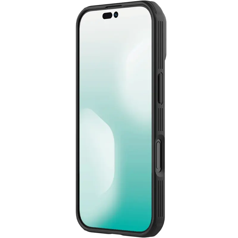 Węgiel nakładka Nillkin CamShield Pro do Apple iPhone 17 (6.3"), Black 2, Plastikowy
