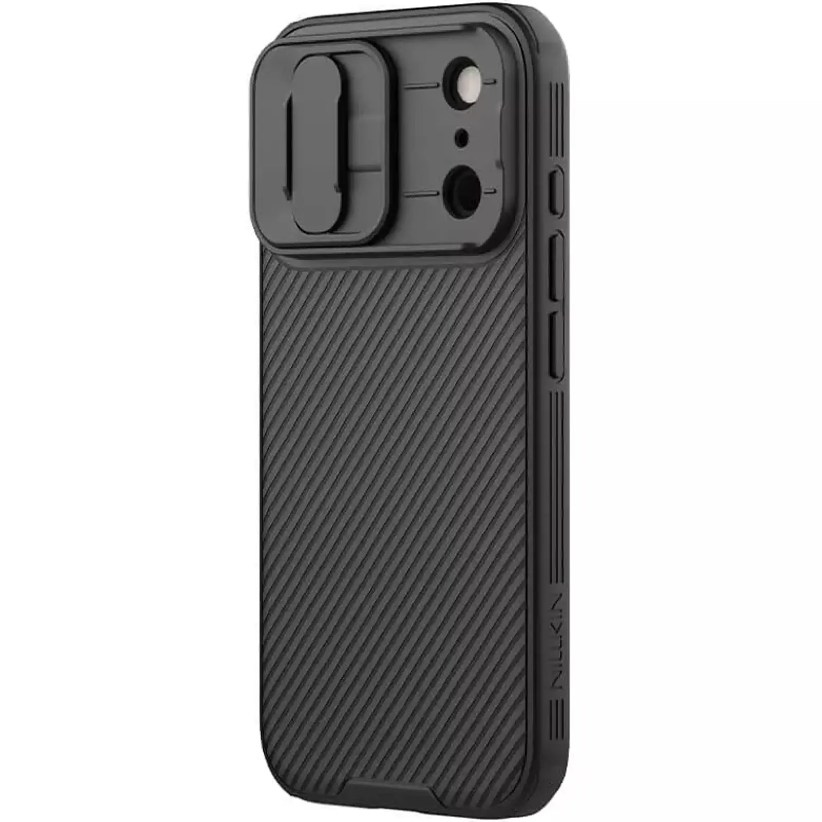 Карбонова накладка Nillkin CamShield Pro Magnetic для Apple iPhone 17 Pro / 18 Pro (6.3"), Black 2, Пластик