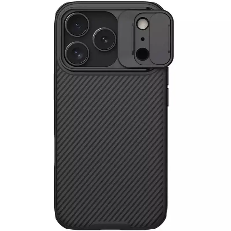 Cover Nillkin Carbon CamShield Pro Magnetic for Apple iPhone 17 Pro Max / 18 Pro Max (6.9"), Black 1, Plastic