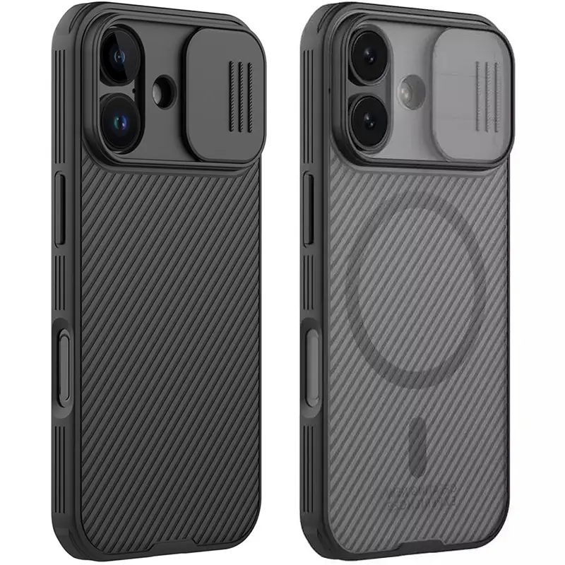 Nakładka Nillkin Carbon CamShield Pro Magnetic do Apple iPhone 17 (6.3"), Plastikowy