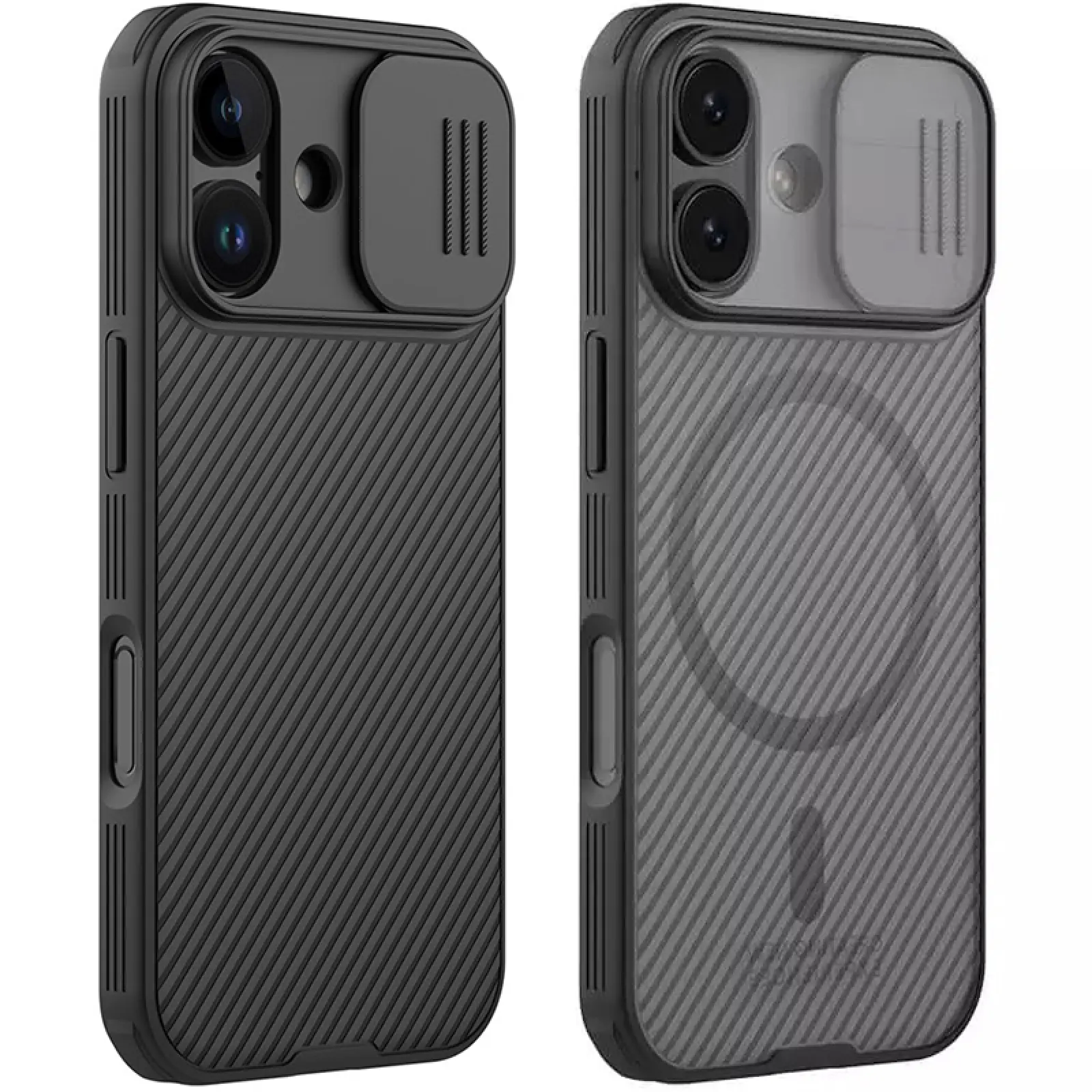 Nakładka Nillkin Carbon CamShield Pro Magnetic do Apple iPhone 17 (6.3"), Plastikowy