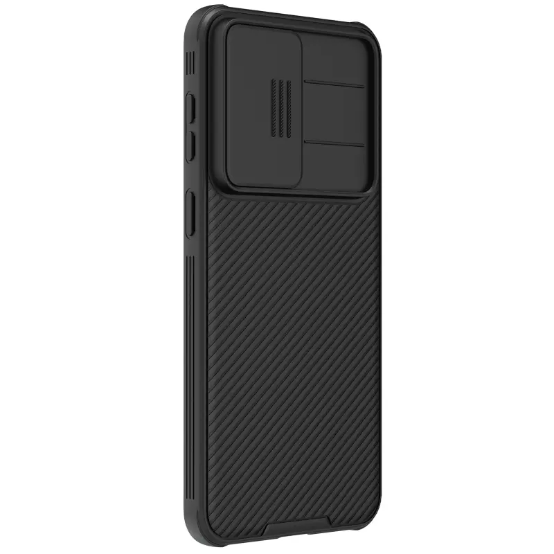 Карбонова накладка Nillkin CamShield Pro Magnetic для Samsung Galaxy A57 5G, Black, Пластик