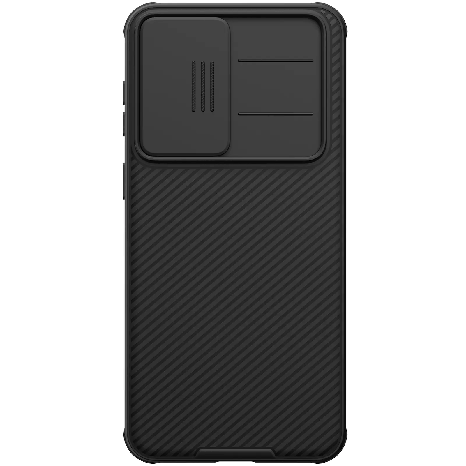 Карбонова накладка Nillkin CamShield Pro Magnetic для Samsung Galaxy A57 5G, Black 1, Пластик