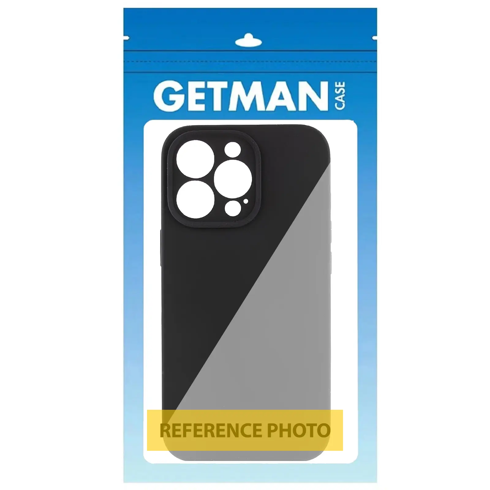 Чохол TPU GETMAN Liquid Silk Full Camera для Apple iPhone X / XS (5.8"), Чорний / Black 1, TPU