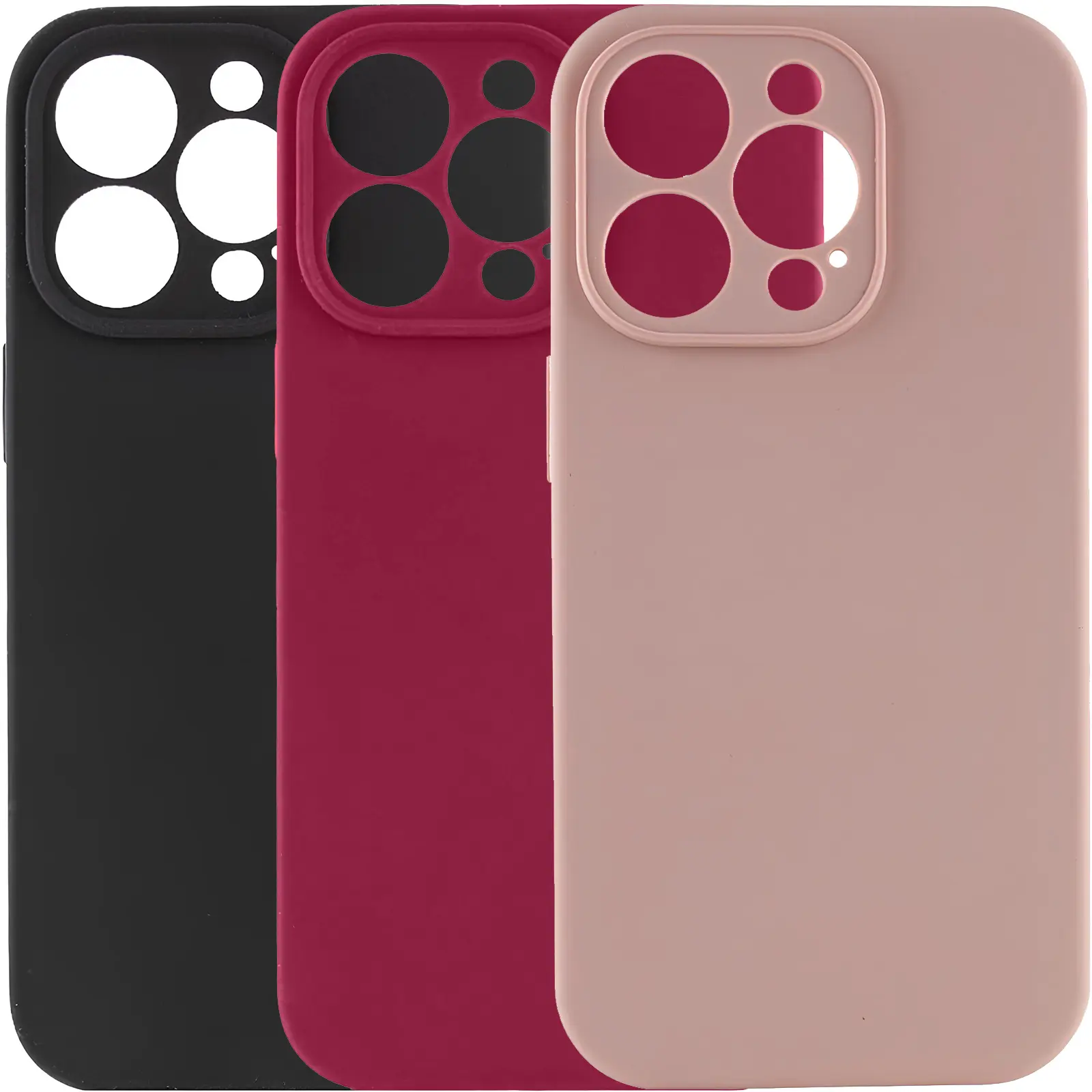 Чохол TPU GETMAN Liquid Silk Full Camera для Apple iPhone 12 Pro (6.1"), TPU