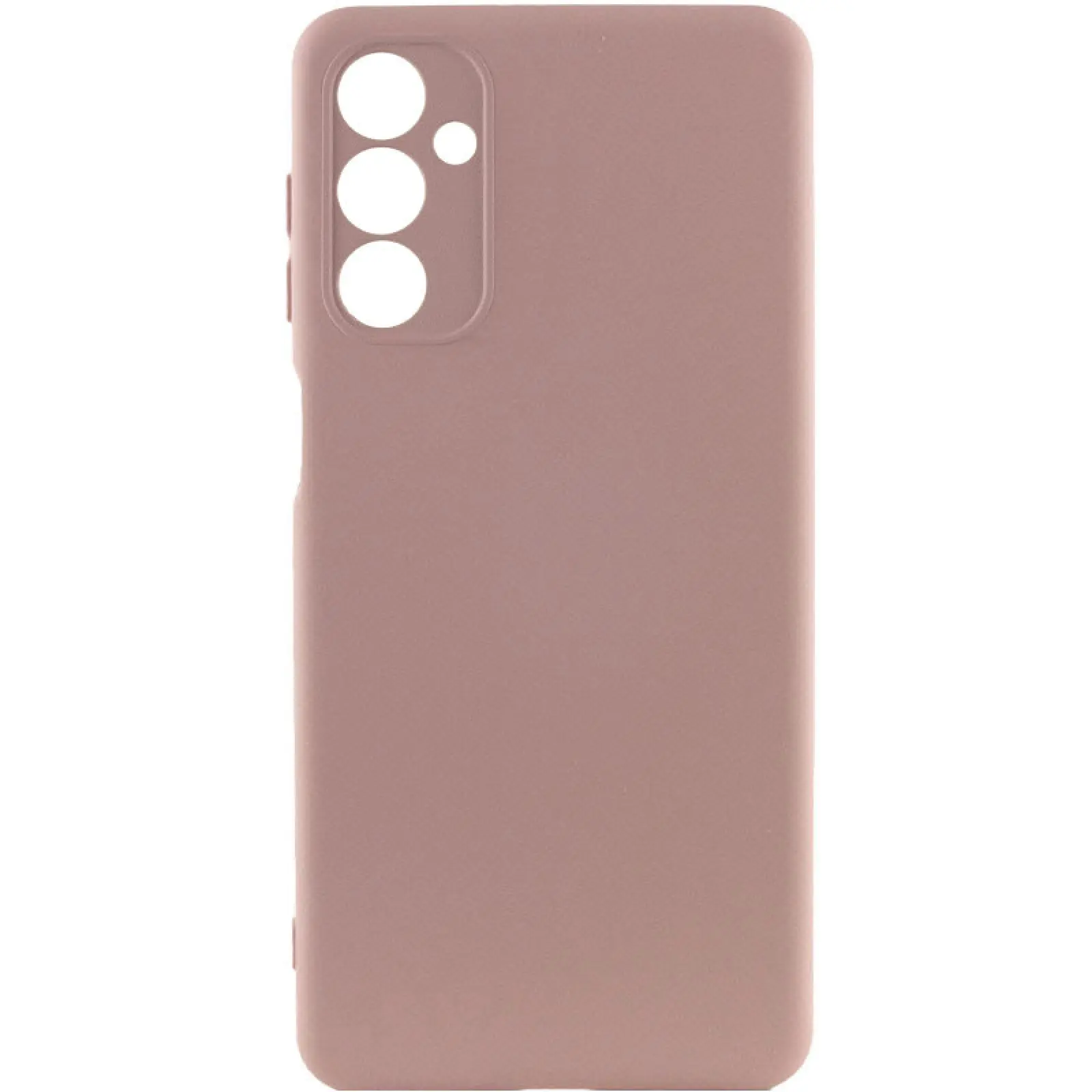 Case TPU GETMAN Liquid Silk Full Camera for Samsung Galaxy A54 5G, Pink / Pink Sand, TPU